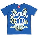 ベビードール メッセージTシャツ 子供服 120cm ロイヤル