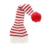 Zhhlinyuan 寝相アート ベビー服 Newborn Baby Photography Photo Props Beanie Hat Boy Girl Crochet Costume XDT-4