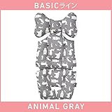 ベビーカーシート ベビーカークッション チャイルドシート animal-gray