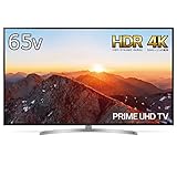 LG 65V型 4K 液晶テレビ 直下型LED TruNano Display IPSパネル ドルビービジョン対応 4倍速相当 外付けHDD録画対応 (裏番組録画)Wi-Fi対応 ドルビーアトモス対応 2ウェイ4スピーカー 40W 65SK8500PJA