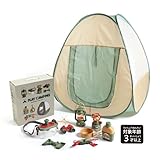 [F.O.TOYBOX] キャンプ セット テント完成サイズ:80×80×90cm J581902
