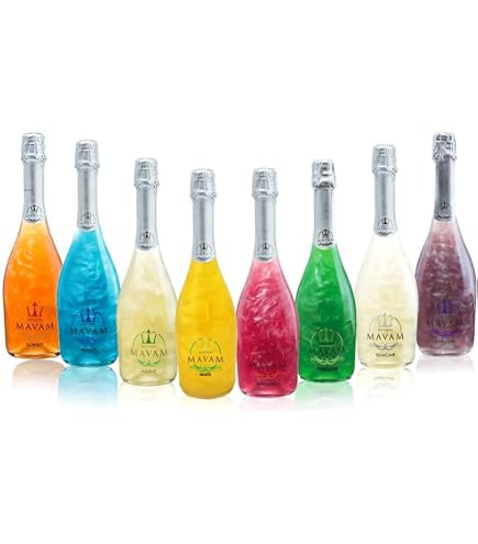 Amazon.co.jp: マバム MAVAM スパークリングワイン 375ml×4本 飲み比べ