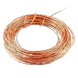 Aglaia LED String Lights, 15M 49Ft Dimmable Waterproof Copper Wire Lights, 150 LEDs Warm White Décor