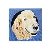 セラミックタイル、犬、サイズ4 " x4、" 34056 BY ACK