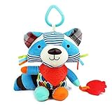 CAIJ Baby Infant Plush Animal Kids Stroller Hanging Coon Toy Pram Cute Doll by CAIJ