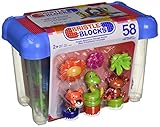 BattatジャングルBristleブロックバケット建物キット