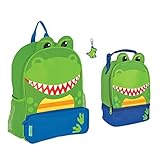 Stephen Joseph Boys Sidekick Dinosaur Backpack and Lunch Pal with Zipper Pull [並行輸入品]