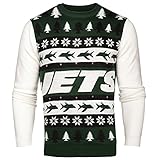 NFLニューヨークJetsライトアップOne Too Many醜いセーター、ミディアム