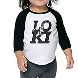 ファッション ボーイとガール マイティ ソー ロキ トム ヒドルストン Ｔシャツ 体に合う Black Size 4 Toddler