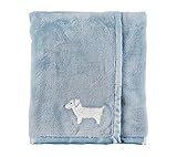 カーターの赤ちゃんの男の子犬毛布 カラー: ブルー