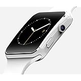 STK スマートウォッチ SIMフリー Smart Watch 3G通信 腕時計 Androidなどのスマートフォン対応 多機能 健康 (白)