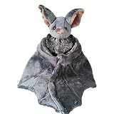 1/2個 コウモリのぬいぐるみ 13インチのコウモリのぬいぐるみ | ぬいぐるみ 柔らかいぬいぐるみ枕 動物人形 抱き締めるため ゴシックバット ハロウィンの抱擁の動物の人形ソフトハグのギフト 握り、感触、抱きしめるための ぬいぐるみ 柔らかいおもちゃ