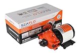 SEAFLO DC 12V 7GPM 26.5LPM 60PSI ダイヤフラムポンプ