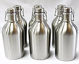 ステンレススチール64オンスgrowler-6パック