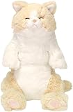 サンレモンひざ ねこ クリーム すやすや 20×13.3×40cm ぬいぐるみ アニマル P-6472