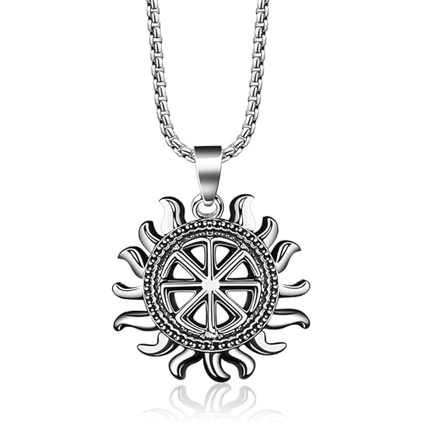 Amazon | メキシコ マヤ アステカカレンダー 太陽の石 ペンダント