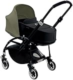 Bugaboo Bee3 Stroller & Bassinet - Dark Khaki - Black - Black by Bugaboo [並行輸入品]