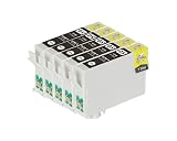 【Ecolink】EPSON エプソン IC6CL50対応 ICBK50 ブラック単品5個セット IC50系 互換インクカートリッジ