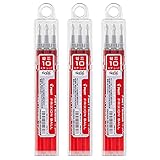 パイロット フリクションボール替芯 1.0mm レッド LFBKRF30M3R 3本入×3パックセット