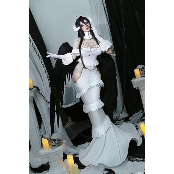 Amazon.co.jp: [xin yue] Overlord オーバーロード アルベド コスプレ