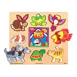 T.S. Shure Chunky World My Favorite Pets Puzzle & Book [並行輸入品]