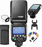 【Godox正規代理店】GODOX TT685IIN TTLオンカメラスピード​​ライト 2.4GワイヤレスXシステムフラッシュ+ Godox Xpro-Ni-TTLフラッシュトリガートランスミッター NikonD800 D700 D7100 D7000 D5200 D5100 D5000 D300 D300S D3200 交換用