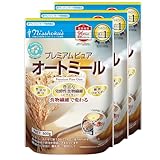 日食 プレミアム ピュア オートミール 500g ×3個（ インスタントタイプ 国内製造 無添加 糖質ひかえめ シリアル 燕麦 ）