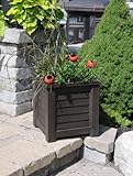 Mayne 5866-ES Lakeland 16x16 Planter Espresso