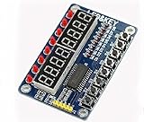 DingDong TM1638キーデジタルLEDディスプレイモジュール8ビットLED 8ビットデジタルチューブ8 KeyS TM1638 AVR Arduino ARM用ディスプレイモジュール
