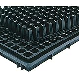 タキイ 根巻防止 セルトレイM型 黒 128穴 8×16列 100枚入り 300×590mm プラグトレイ
