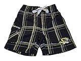 Missouri Tigers Collegiate Surf & Shop Infantブラック格子柄水着ショーツ( 18 m )