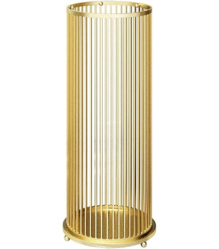 傘立て ゴールドとブラック イタリア製 3939-size.jpg