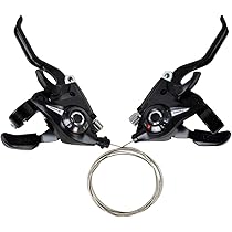 Amazon.co.jp: シフトレバー ブレーキレバー 左右セット 自転車
