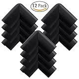 Leyaron Table Corner Guard Cushion, Black by Leyaron