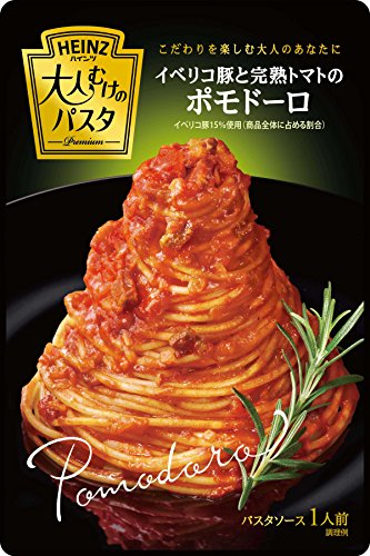 ハインツ 大人むけのパスタ イベリコ豚と完熟トマトのポモドーロ 130g×4袋
