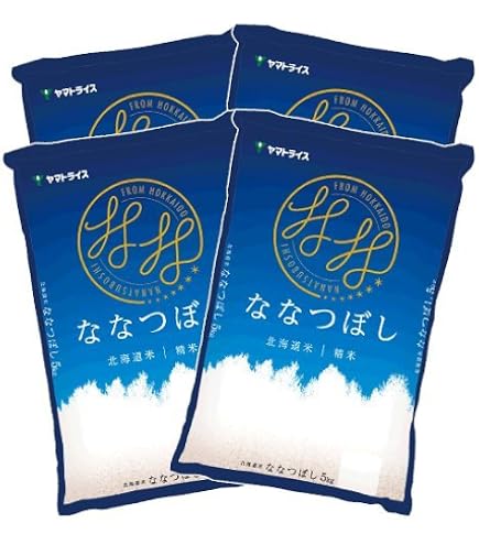 Amazon.co.jp: 令和7年産 白米 北海道産 ななつぼし 10kg（5kg×2) 工場