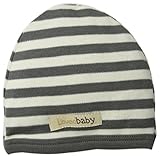 L'ovedbaby Unisex-Baby Newborn Organic Cute Cap, Gray/Beige, 3/6 Months [並行輸入品]