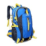 アウトドア登山バッグ防水ナイロンショルダーバッグユニセックスレジャーバックパック