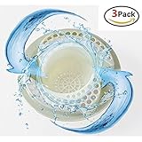 バスタブとキッチン用シンクフィルターメッシュドレンキャッチャードレンフィルター（3パック）