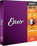 エリクサー ELIXIR 16052 NANOWEB PHOSPHOR BRONZE LIGHT 12-53×3SET アコースティックギター弦