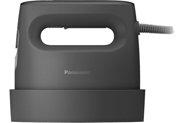 パナソニック スチームアイロン 衣類スチーマー NI-FS70A-K カームブラック 360°パワフルスチーム ３段階温度調節 プレスもできる2WAY 脱臭 除菌 かけたまま