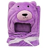 Purpile Teddy Baby Blankets [並行輸入品]