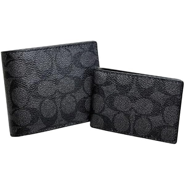 Amazon.co.jp: [コーチ] COACH メンズ キャンバス コーチ財布