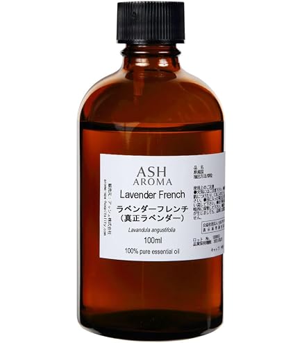 Amazon.co.jp: 天然100% 真正ラベンダー オイル 100ml パウチ 精油