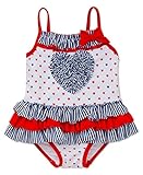 Little Me Baby Girls星とハート水着