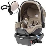 Peg Perego - Primo Viaggio 4-35 Car Seat w Back Seat Mirror - Cream by Peg Perego
