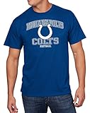 NFL Indianapolis ColtsメンズGreatnessプログラム半袖ベーシックTシャツ、スモール、スタジアムブルー