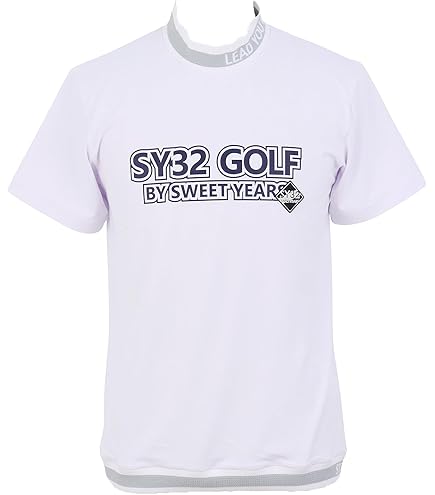 新品☆【SY32 GOLF】 G-002 EMBOSS STRETCH MOCK Amazon.co.jp: [SY32] メンズ G-002 エンボスストレッチモック G