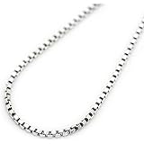 [シルバーワン] ベネチア チェーン ネックレス シルバー 銀 [ 幅2mm/3mm] (45cm～70cm)