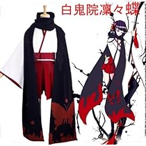 S③3 人気アニメ　妖狐×僕SS 白鬼院凛々蝶　袴　コスプレ　高品質 ○コスプレ衣装○妖狐×僕SS○先祖返り○白鬼院凜々蝶○(ID:24738